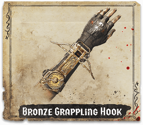 Bronze Grappling Hook